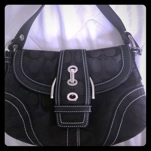Coach Black Hobo Shoulder Bag